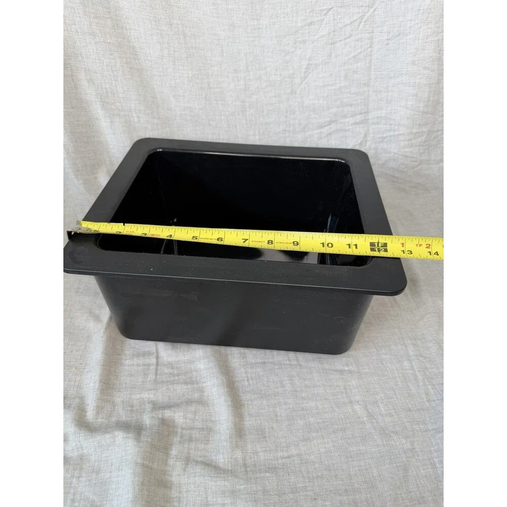 Cambro 26CF110 ColdFest Black GN 1/2 x 6 Cold Food Pan New Catering